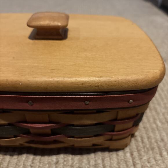 Longaberger 1996 Fathers Day Address Basket - Picture 4 of 9